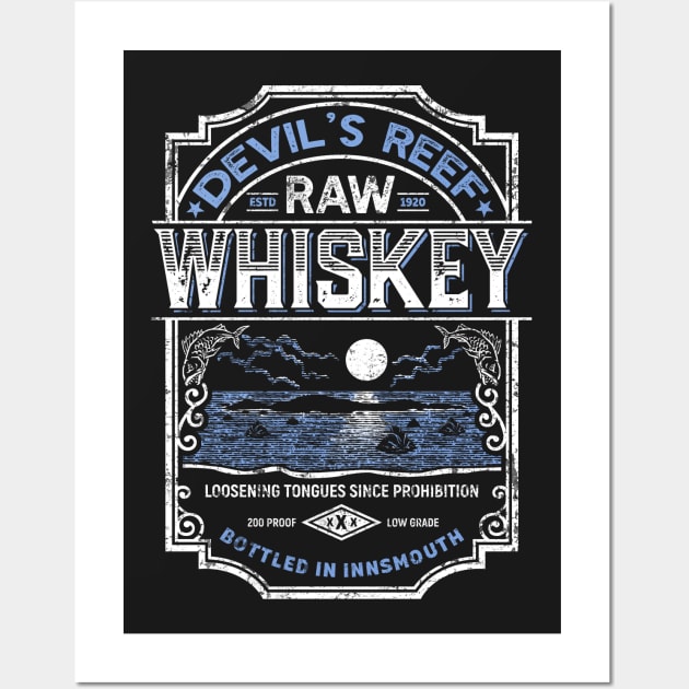 Innsmouth Raw Whiskey Wall Art by cduensing